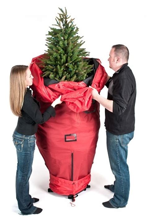 upright christmas tree bag